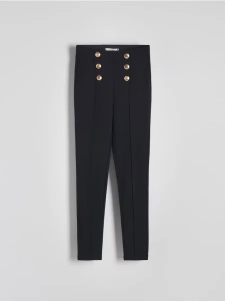 Pantaloni Reserved negru