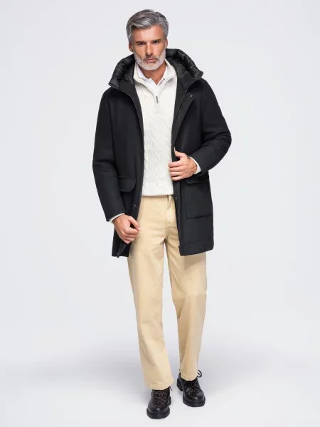 Parka Ombre crna