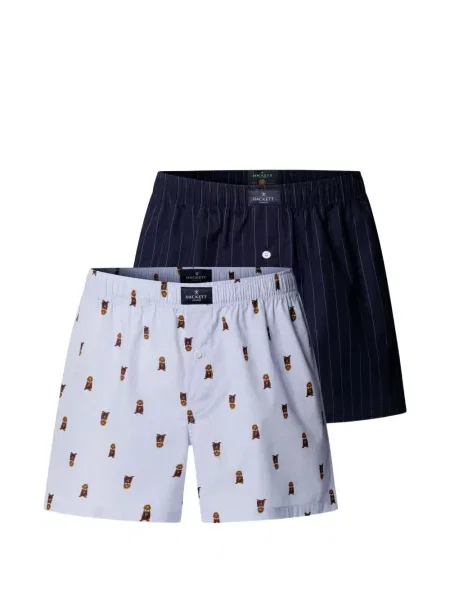 Pantaloni scurți Hackett London albastru