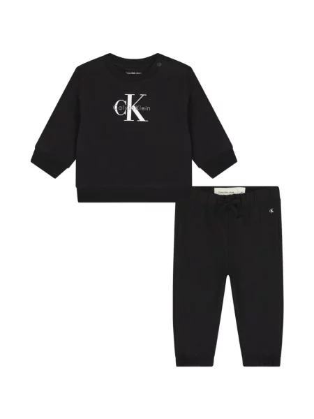 Komplet dresowy dziecięcy Calvin Klein czarny