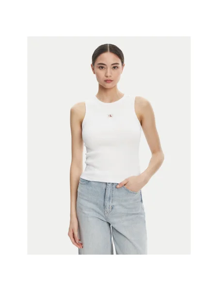 Calvin Klein Jeans Felső fehér