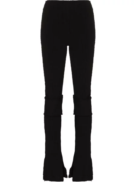 Pantaloni Talia Byre tricotate negru