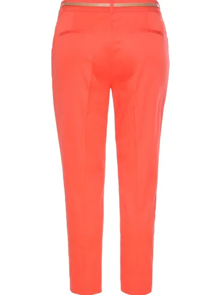 VIVANCE Pantaloni eleganți piersică portocaliu