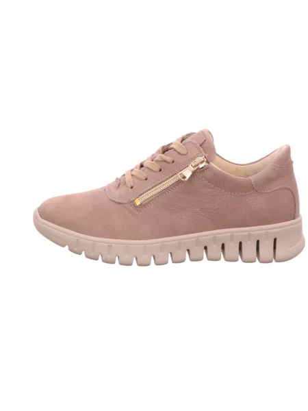 Sneakersy Waldläufer brązowe