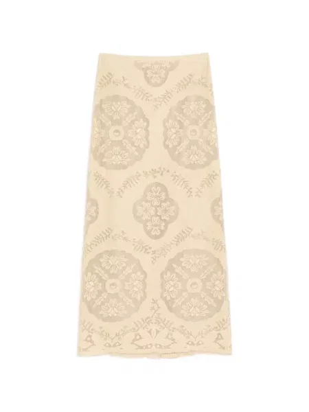 Fustă midi Valentino Garavani cu model floral