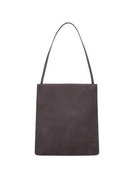 Geantă shopper Fane din piele gri