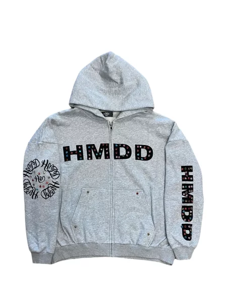 Суичър с качулка Stadium Goods® с шипове сиво