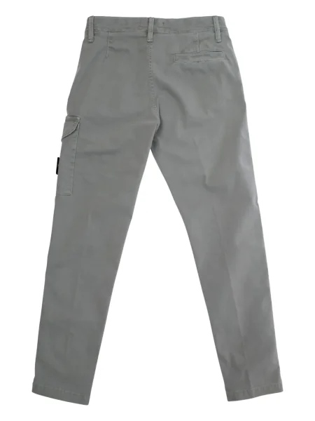 Spodnie cargo dziecięce Stone Island szare