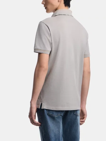 Поло Emporio Armani сірий