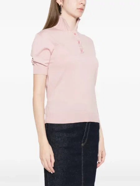 Top Moschino scurt roz