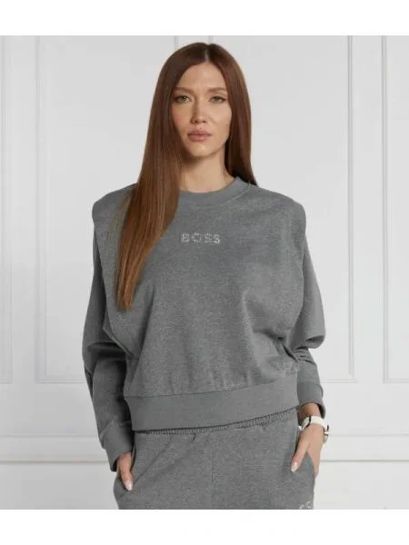 BOSS ORANGE Hanorac C Emba | Oversize fit gri