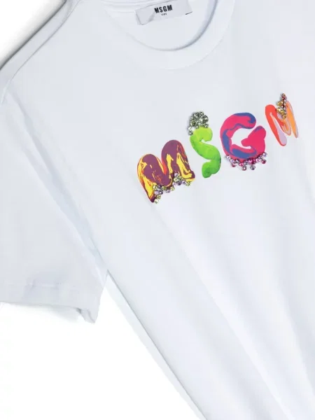 Dětské tričko Msgm bílé