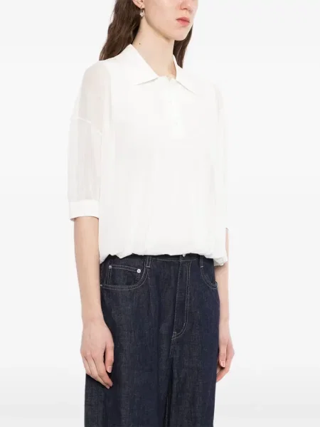 Polo Less clasic alb