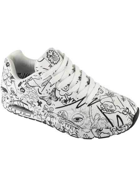 Pantofi Skechers alb