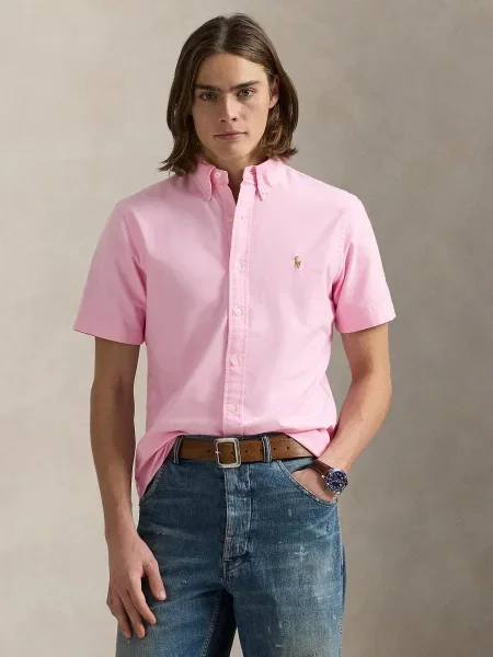 POLO RALPH LAUREN Cămașă | Custom fit roz