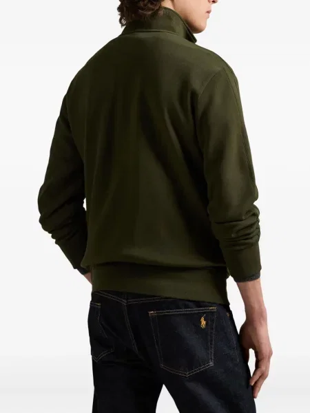 Chiloți Polo Ralph Lauren din țesătură twill cu autograf cu glugă albastru