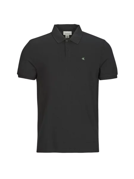 Casual polotričko Calvin Klein Jeans černé