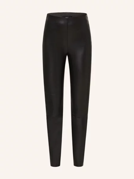 Oui Legíny V Koženém Vzhledu černá