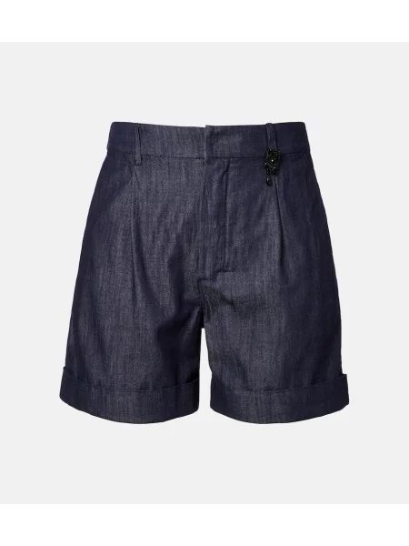 Pantaloni scurți din denim 's Max Mara albastru