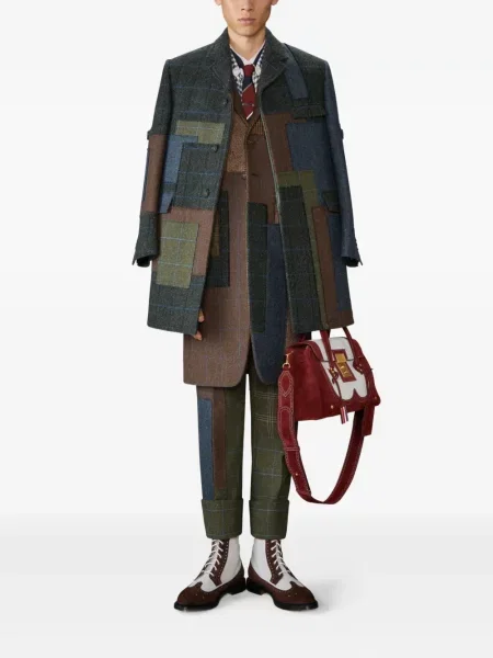 Pantaloni Thom Browne verde