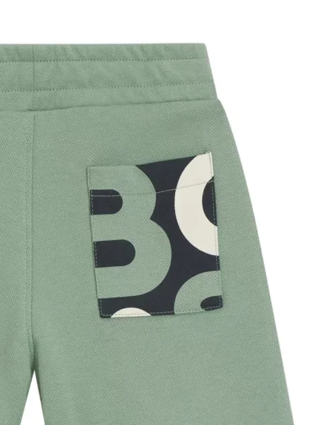 Szorty dziecięce Bosswear zielone