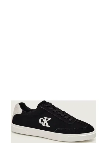Calvin Klein Sneakers LOW PROF CUPSOLE | piele întoarsă negru