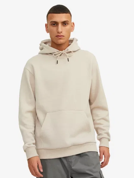 JACK & JONES Mikina BRADLEY' béžová