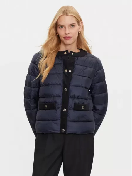 Prehodna jakna MICHAEL Michael Kors modra