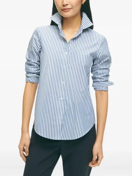 Cămașă Brooks Brothers cu dungi albastru