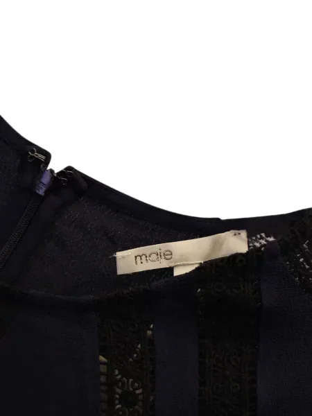 Rochie Maje din dantelă albastru