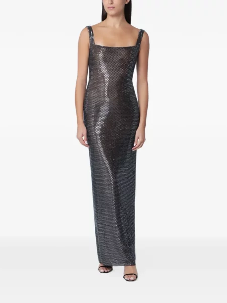 Stras rochie maxi Self-portrait