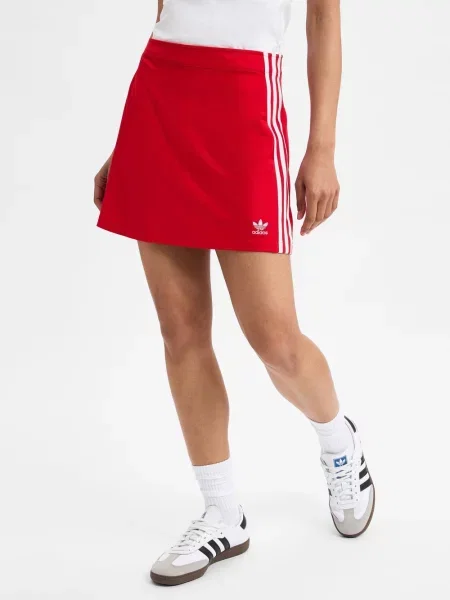 Adidas Originals mini spódniczka Mini spódniczka Kobiety jednolity S czerwony
