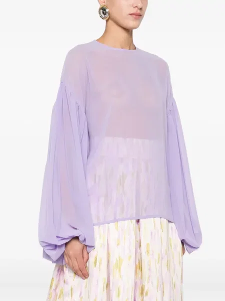 Bluzka Giada Curti fioletowa