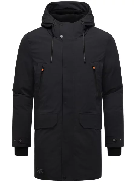 STONE HARBOUR Zimski plašč črna