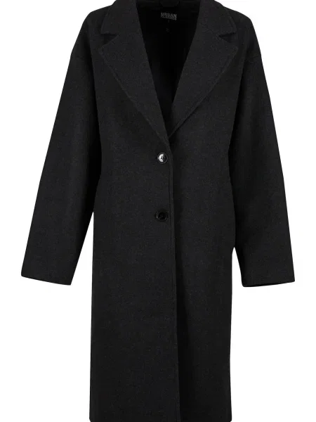 Urban Classics Palton de primăvară-toamnă gri