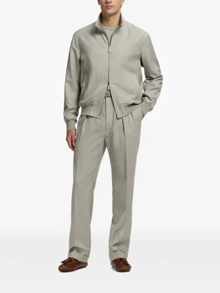 Яке тип бомбър Ralph Lauren Purple Label кепър сиво