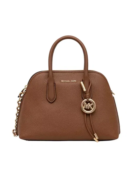 MICHAEL Michael Kors torebka skórzana Freddie brązowa