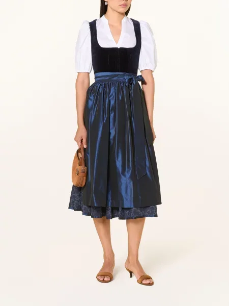 Johann & Johanna Dirndl Halenka bílá