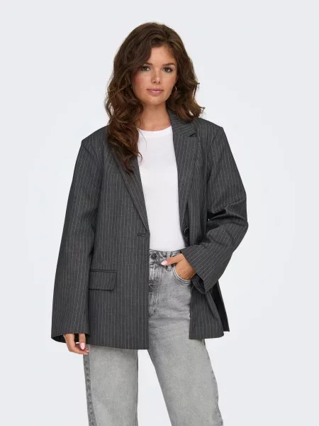 Блейзер Only темно-сірий сірий