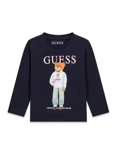 Guess Majica Tamnoplava Regular Fit