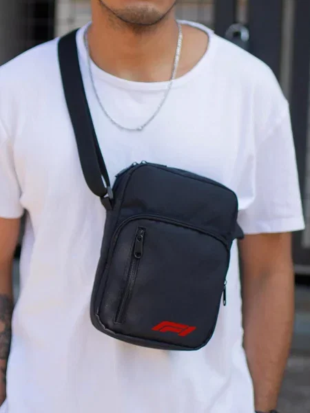 Сумка через плечо Without черная