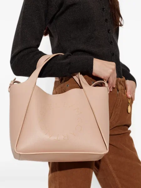 Geantă shopper Stella Mccartney cu autograf