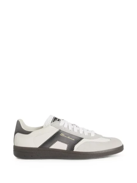Sneakerși Santoni gri