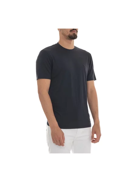 Koszulka Emporio Armani niebieska