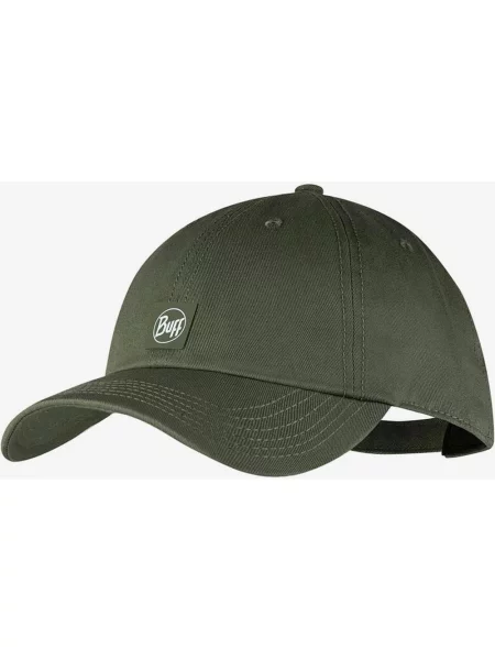 Czapka z daszkiem Buff Baseball Solid w kolorze ciemnozielonym zielona