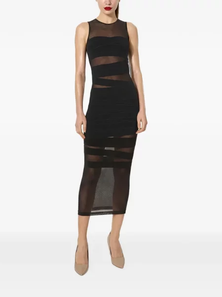 Rochie midi Wolford fără mâneci negru