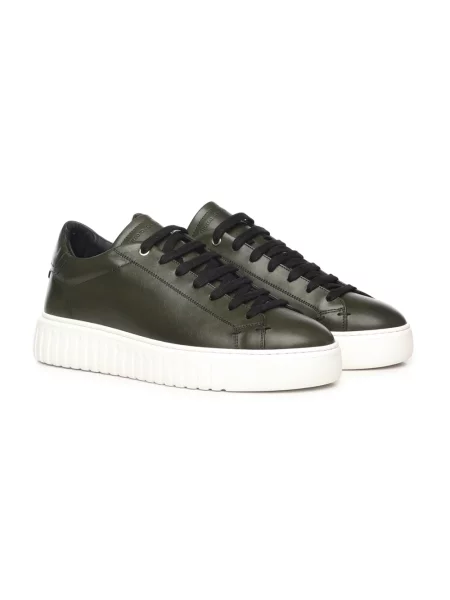 Sneakersy Giuliano Galiano skórzane zielone