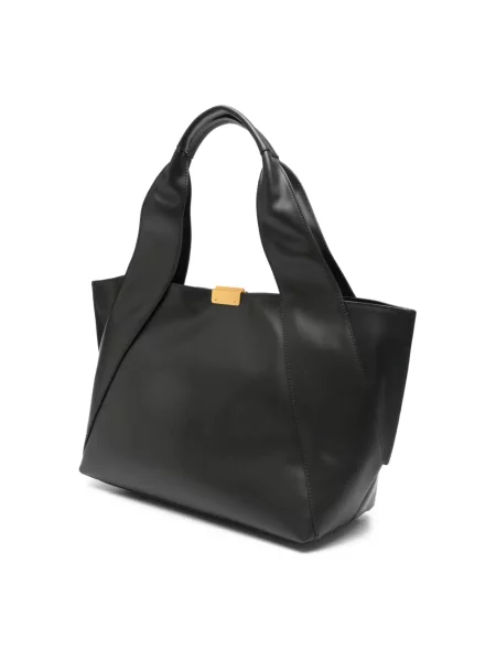 Shopperka Gianni Chiarini skórzana czarna