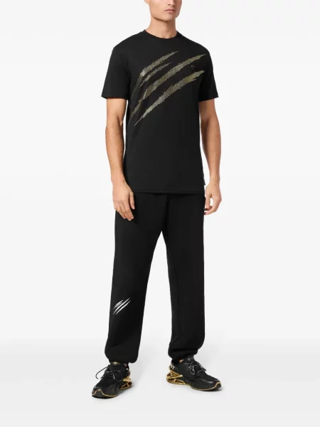 Tricou Plein Sport cu imagine negru