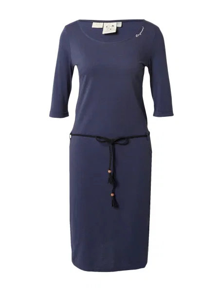 Ragwear Rochie TAMILA bleumarin alb